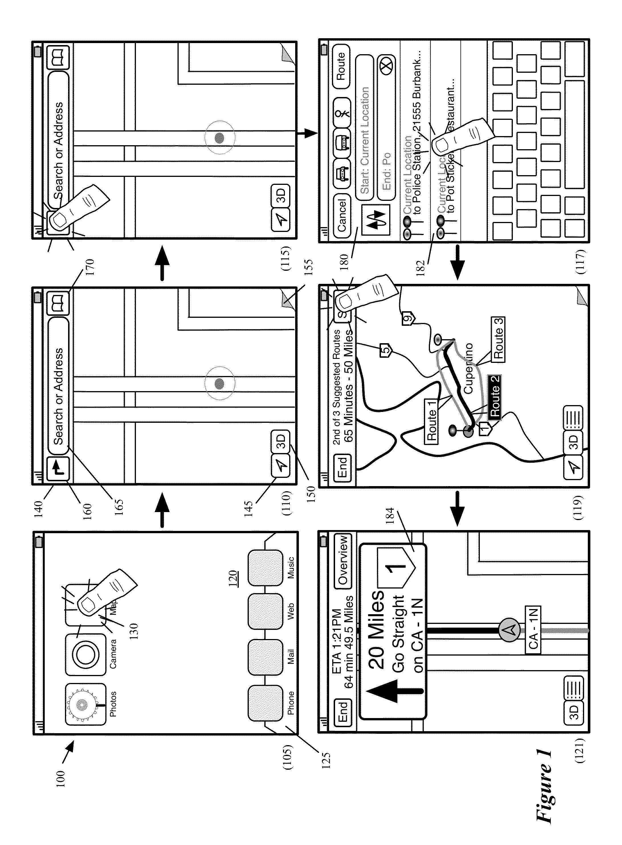 Virtual Camera for 3D Maps