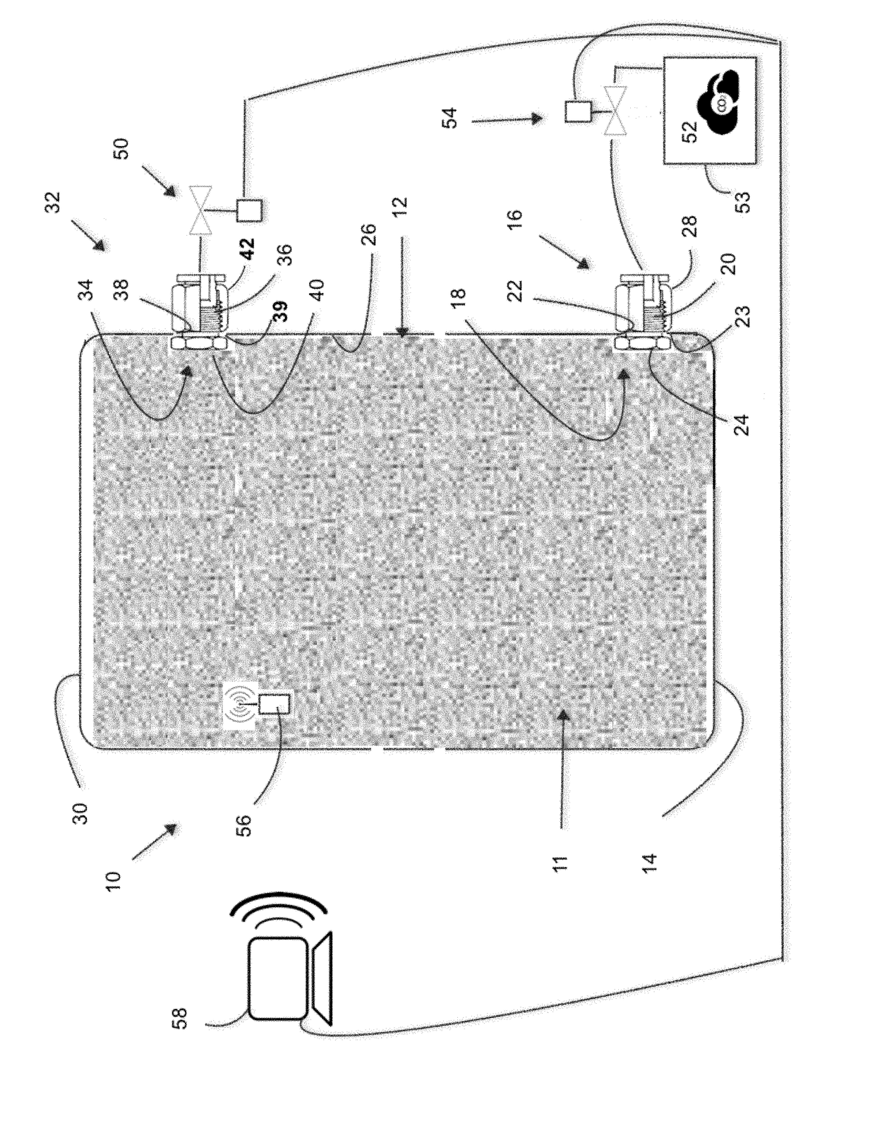 Biosolids storage system