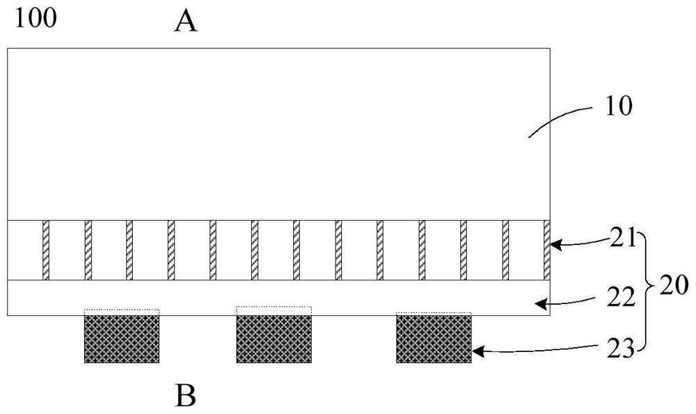 Flexible display screen and display device comprising same