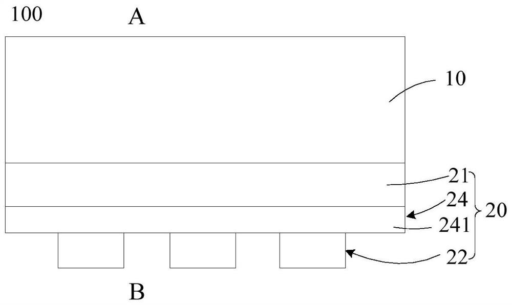 Flexible display screen and display device comprising same