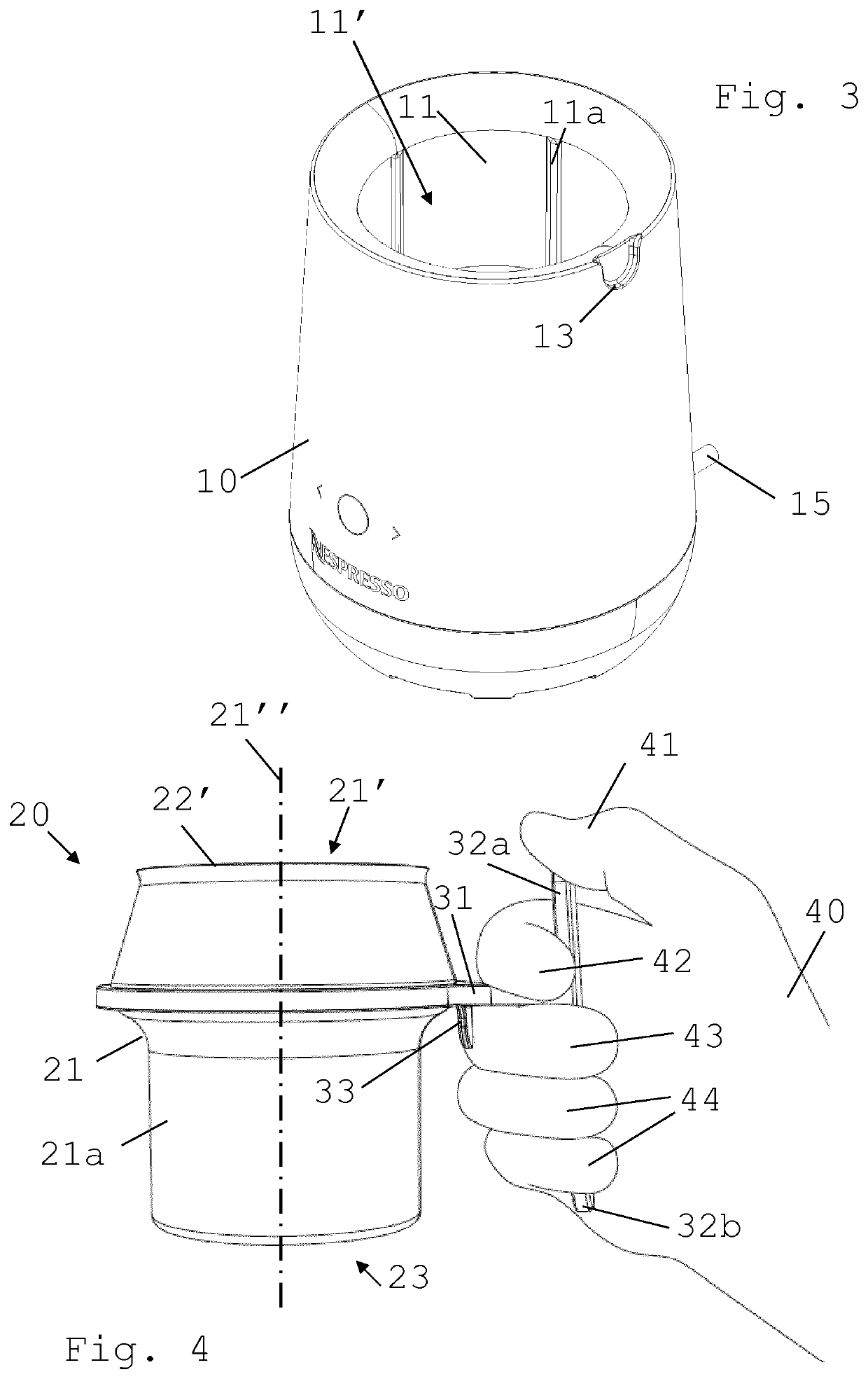 Controlled positioning in food processor