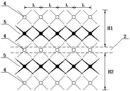 Method for performing through-going seam cutting, pressure relief, permeability enhancement and quick tunneling on soft and high-outburst coal seam