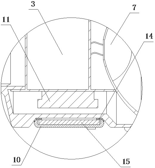 Energy storage handle for reducing fat of skipping rope