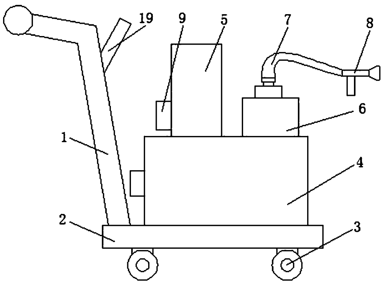 High-pressure spraying equipment for building coating