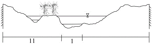 Constructing method for fish shelter under stress of high silt concentration flood