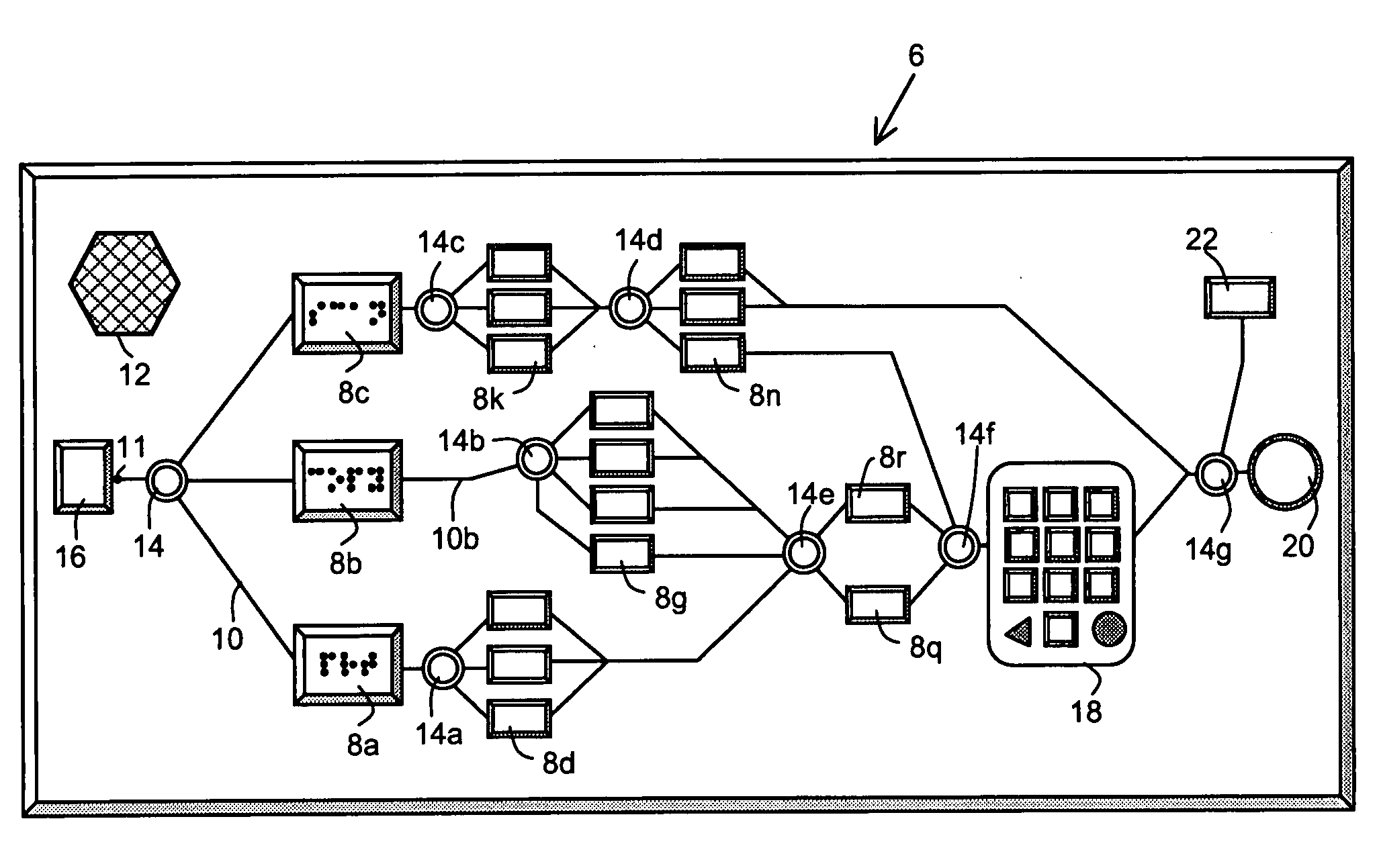 User interface for visually impaired people