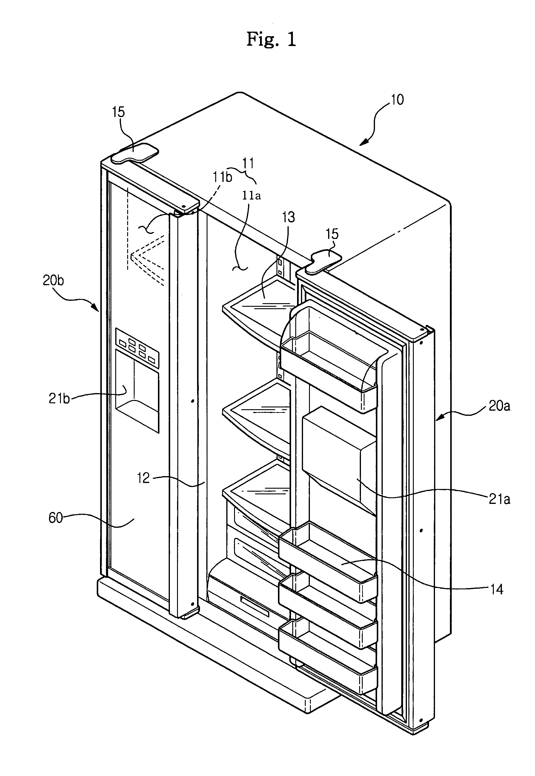 Refrigerator and method of manufacturing door thereof