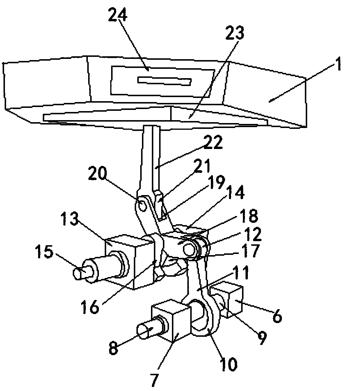 Corner table with flexibility