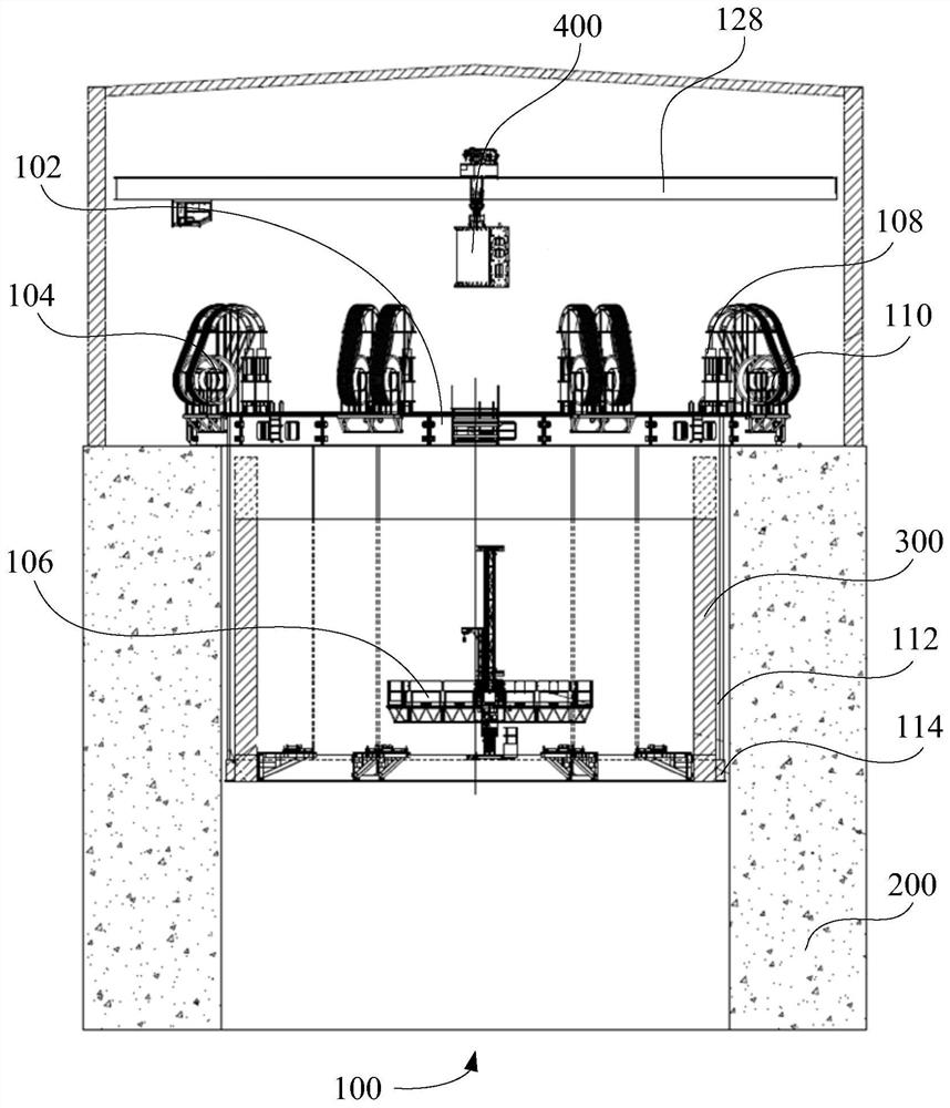 Cylinder hoisting equipment