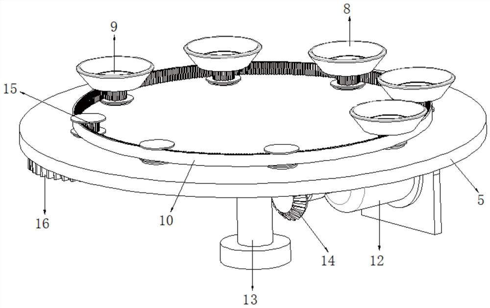 Rotary display device for artware sales