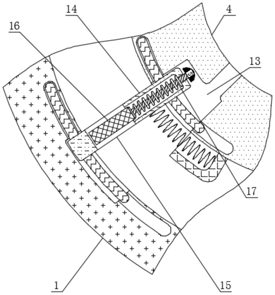 Chemical raw material equivalent feeding device not prone to being blocked