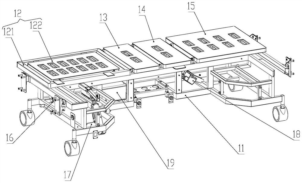 Full-automatic bed-chair robot with standing function