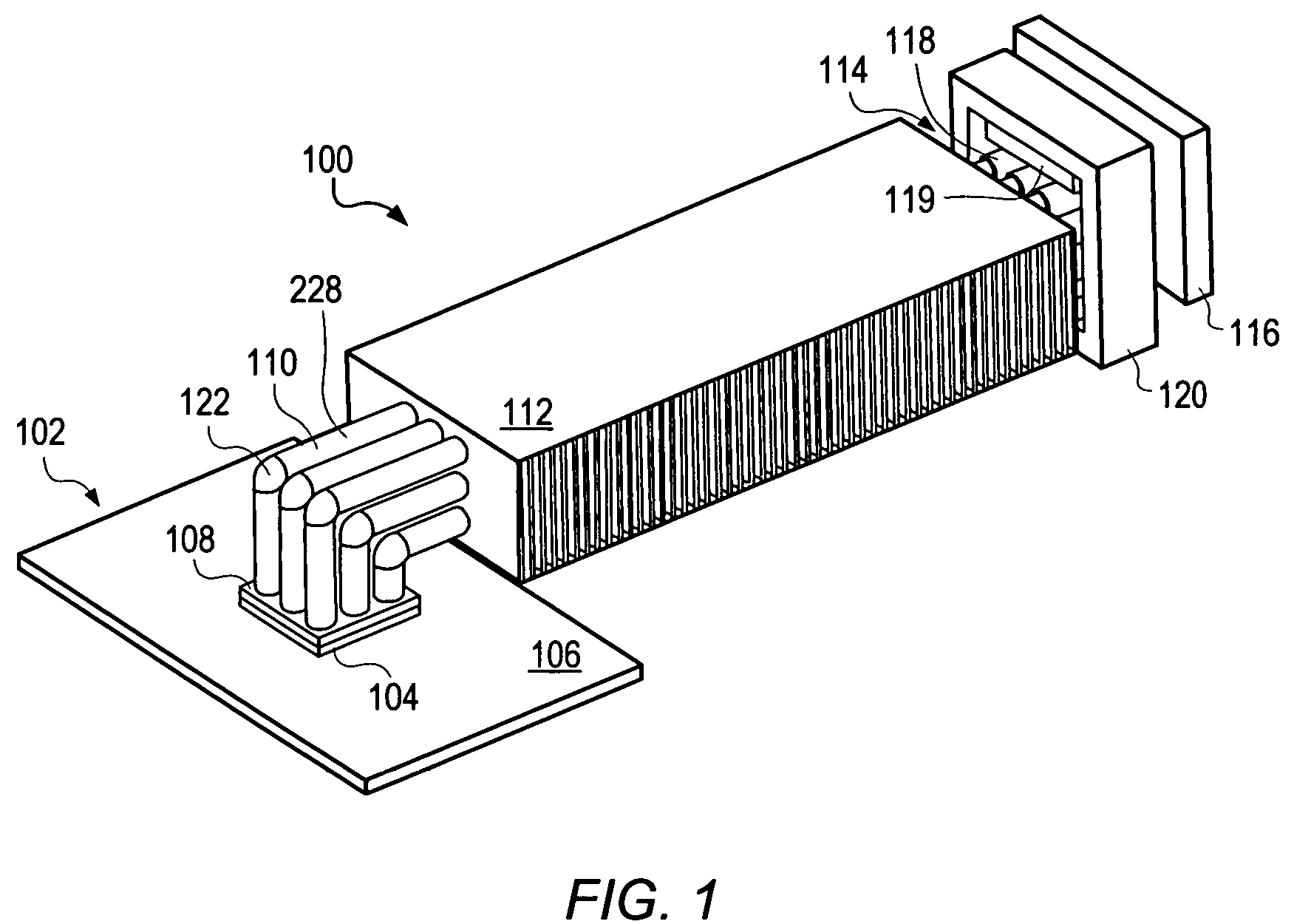 Multichannel cooling system with magnetohydrodynamic pump