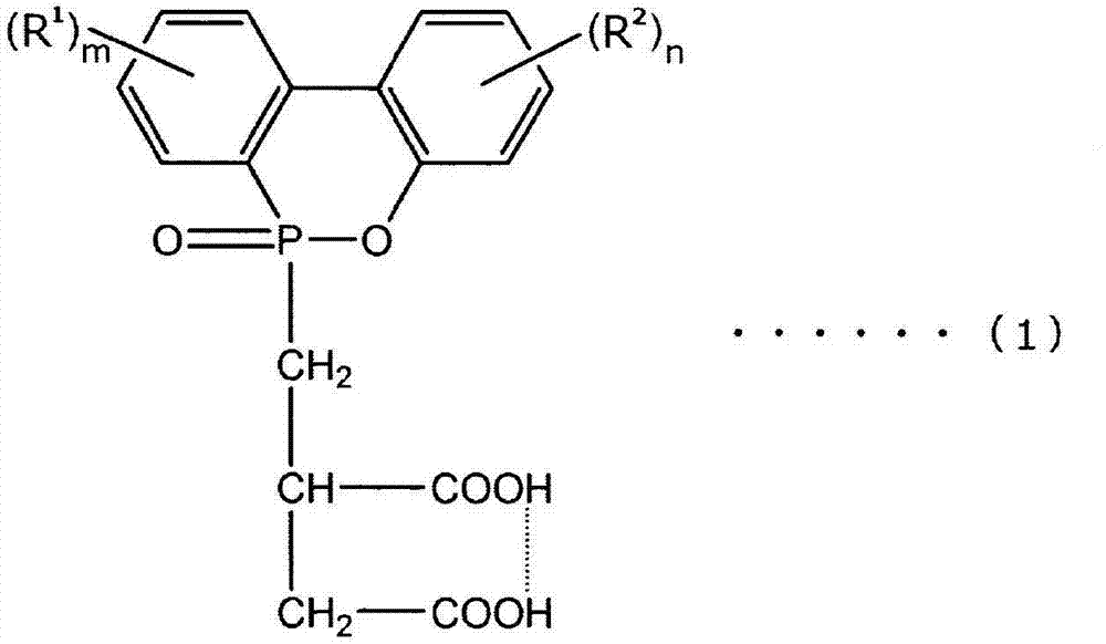 Flame-retardant curable resin composition, dry membrane, flame-retardant covering membrane, and printed circuit board