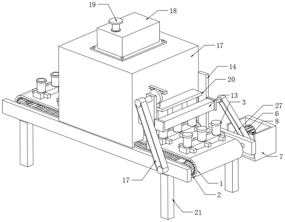 Sealed filling equipment for food processing and filling method thereof