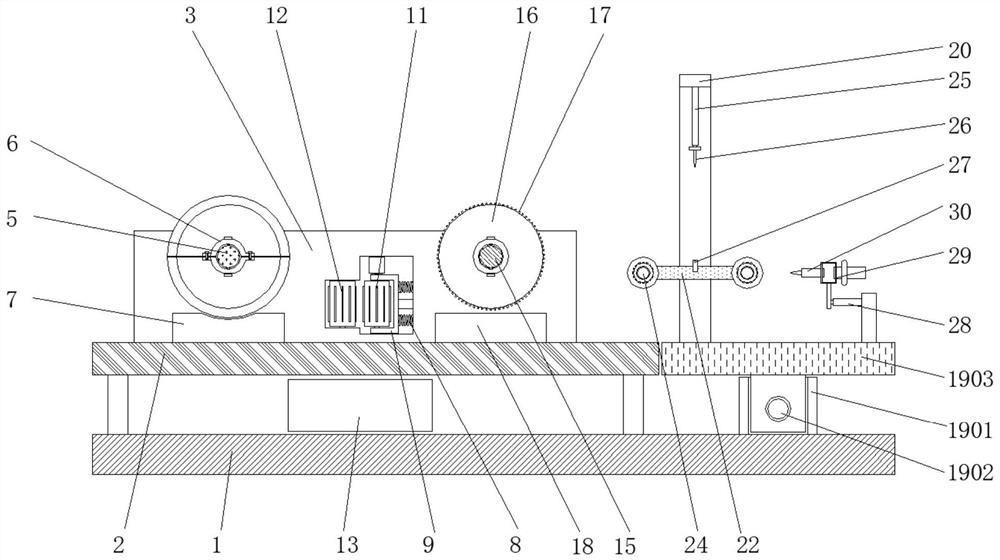 Cutting device with cutters convenient to disassemble