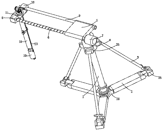 Draw shaft intelligent monitoring device