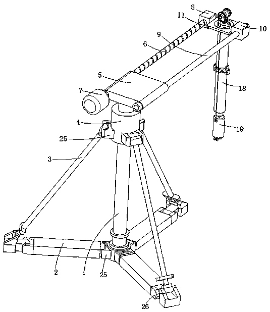 Draw shaft intelligent monitoring device