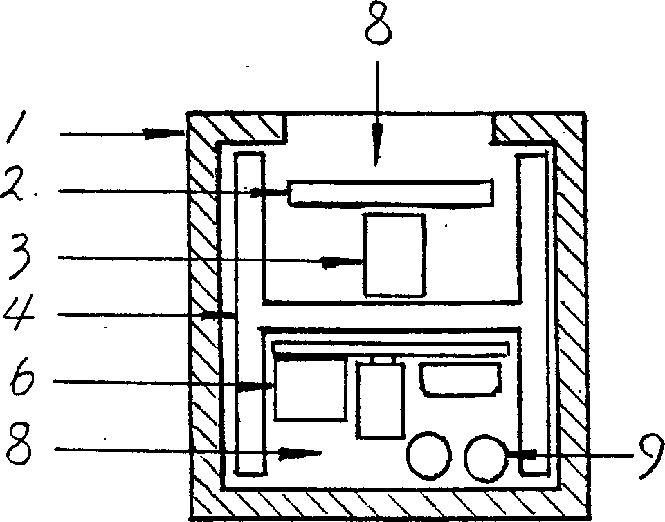 Traffic controlling system with microwave communicating apparatus