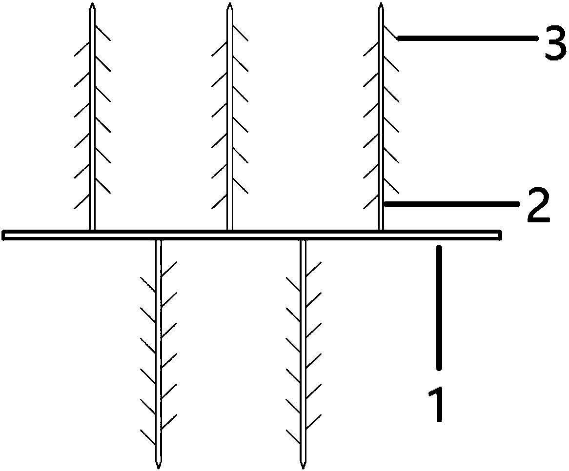 Absorbable tissue closed fixing device