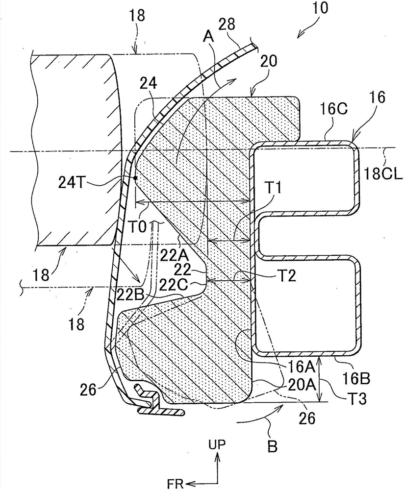 Bumper structure