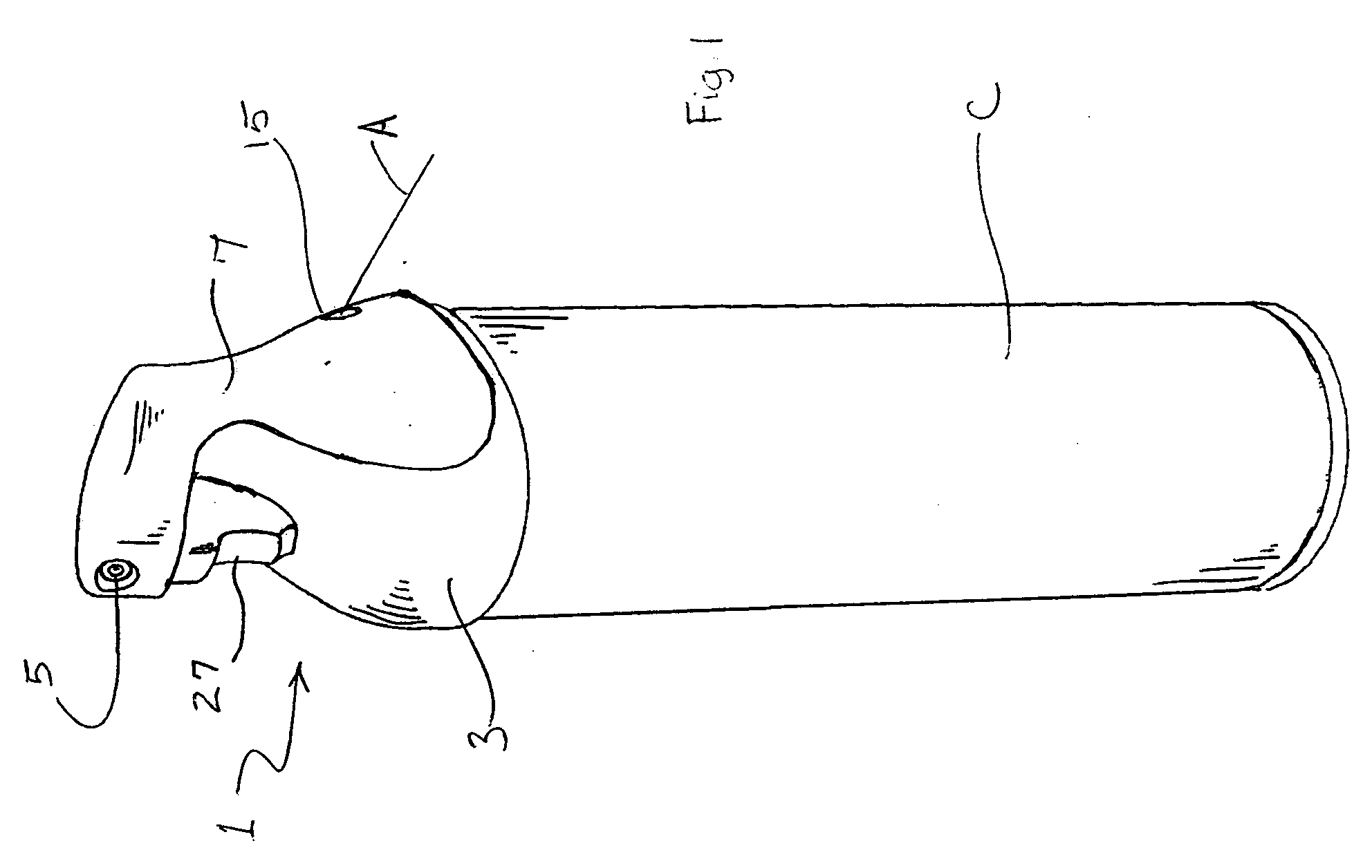 Spray actuating mechanism for a dispensing canister