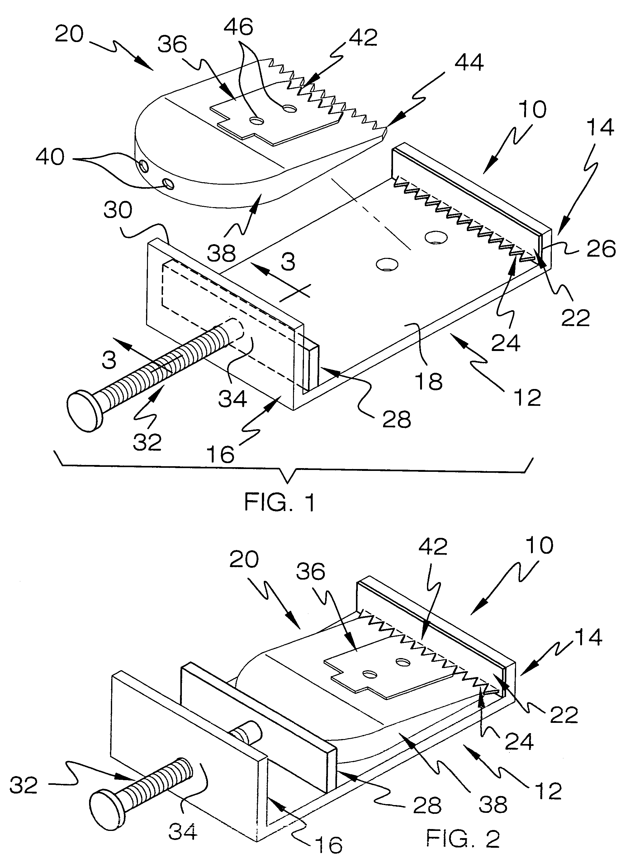 Blade setting tool