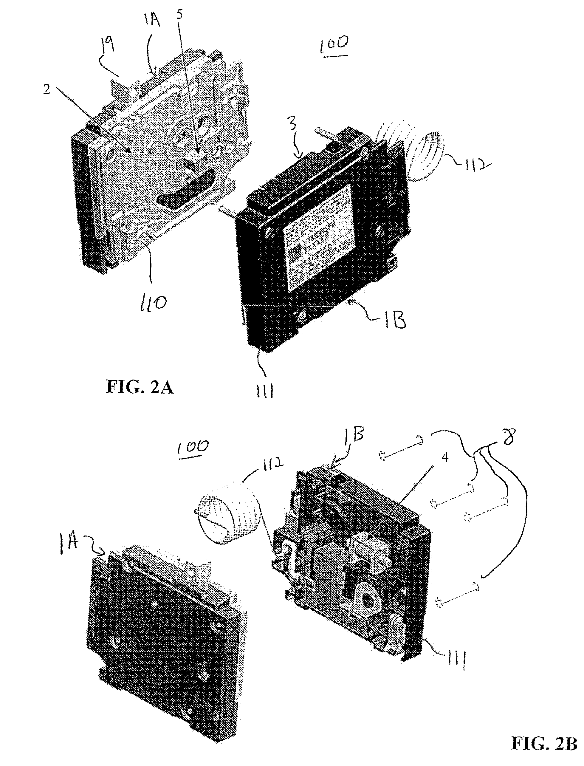 Circuit Breaker with Electronic Sensing and De-Latch Activation