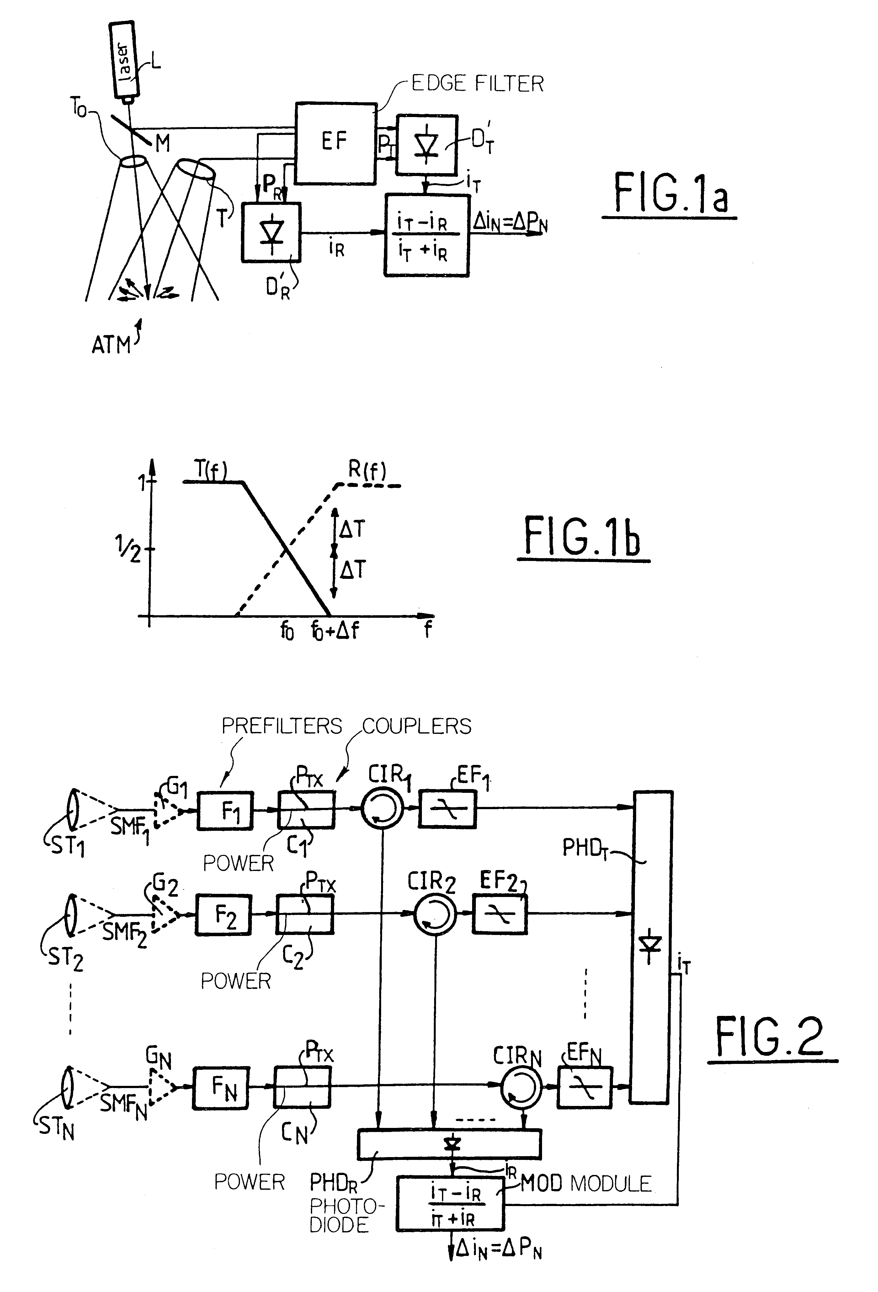 Incoherent doppler laser detection and ranging system