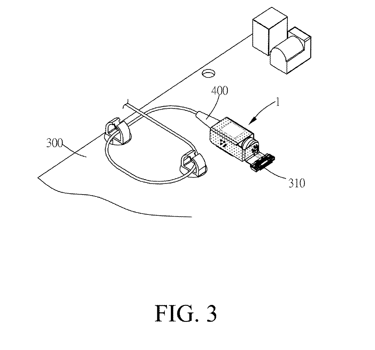 Bi-directional optical sub assembly connecting structure