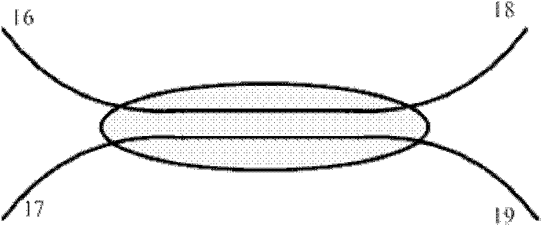 Photoproduction microwave device based on double-wavelength Brillouin optical fiber laser