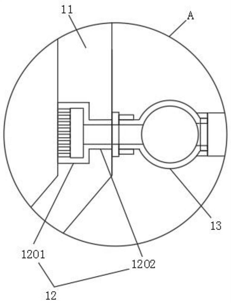 Vomit collection device with function of preventing peculiar smell for nursing in radiotherapy department