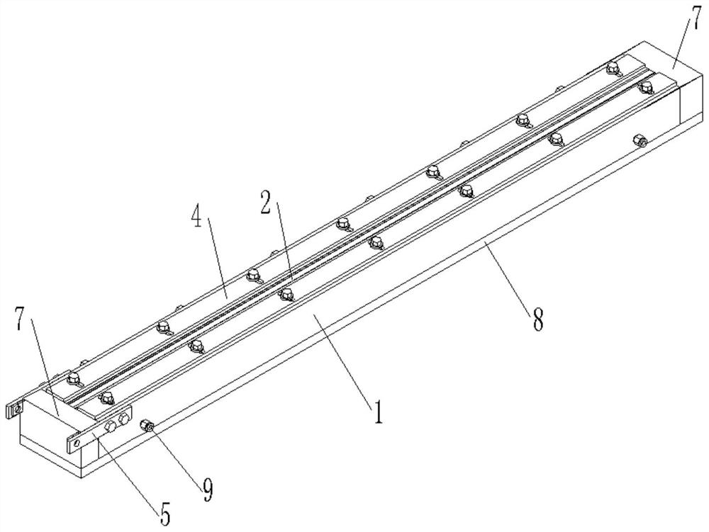 A kind of manufacturing method of magnetic strip magnetized board