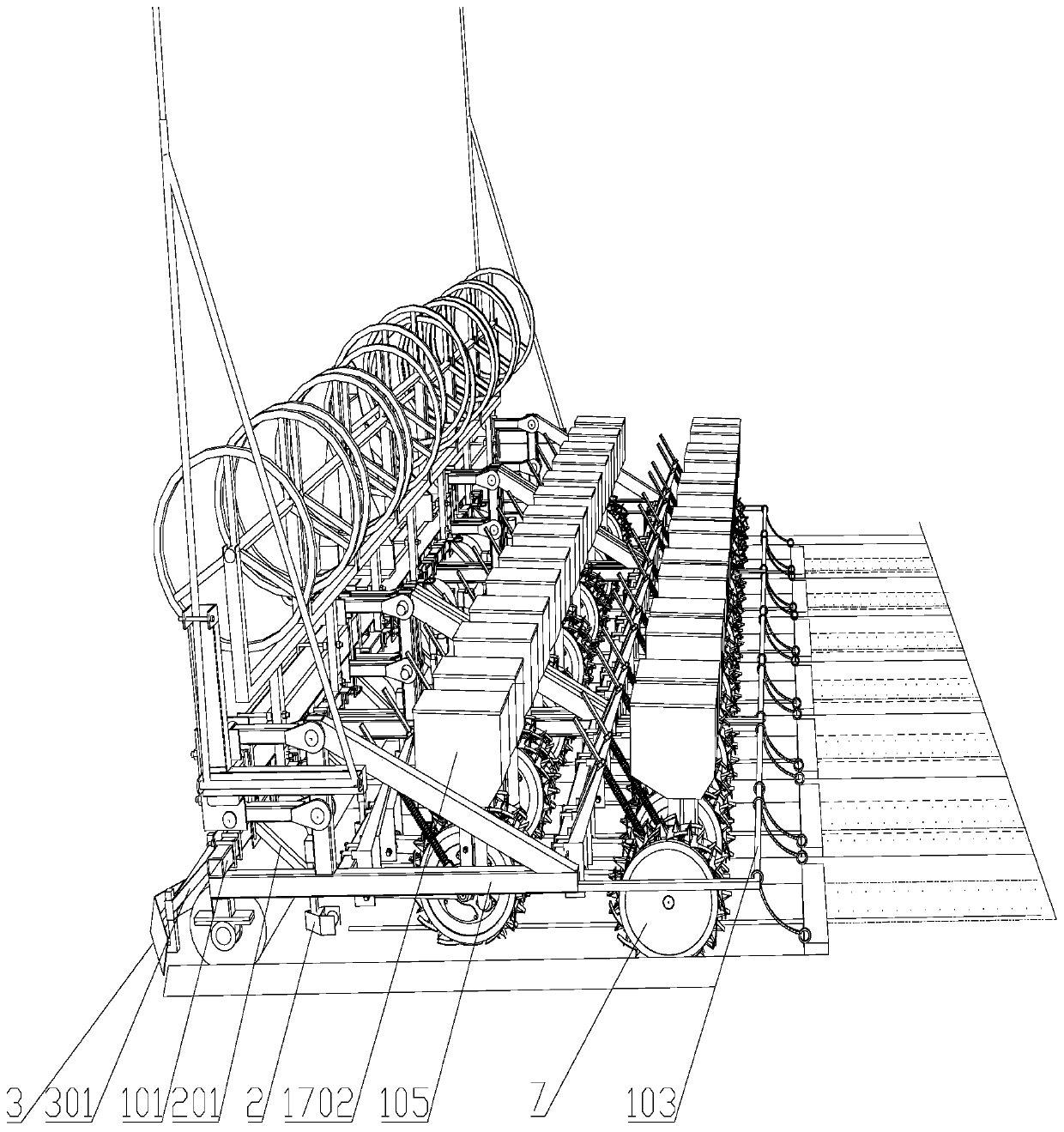 Sowing machine capable of precision sowing and sowing method thereof