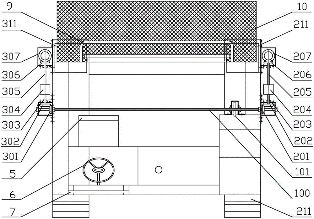 A ride-on tea picking machine