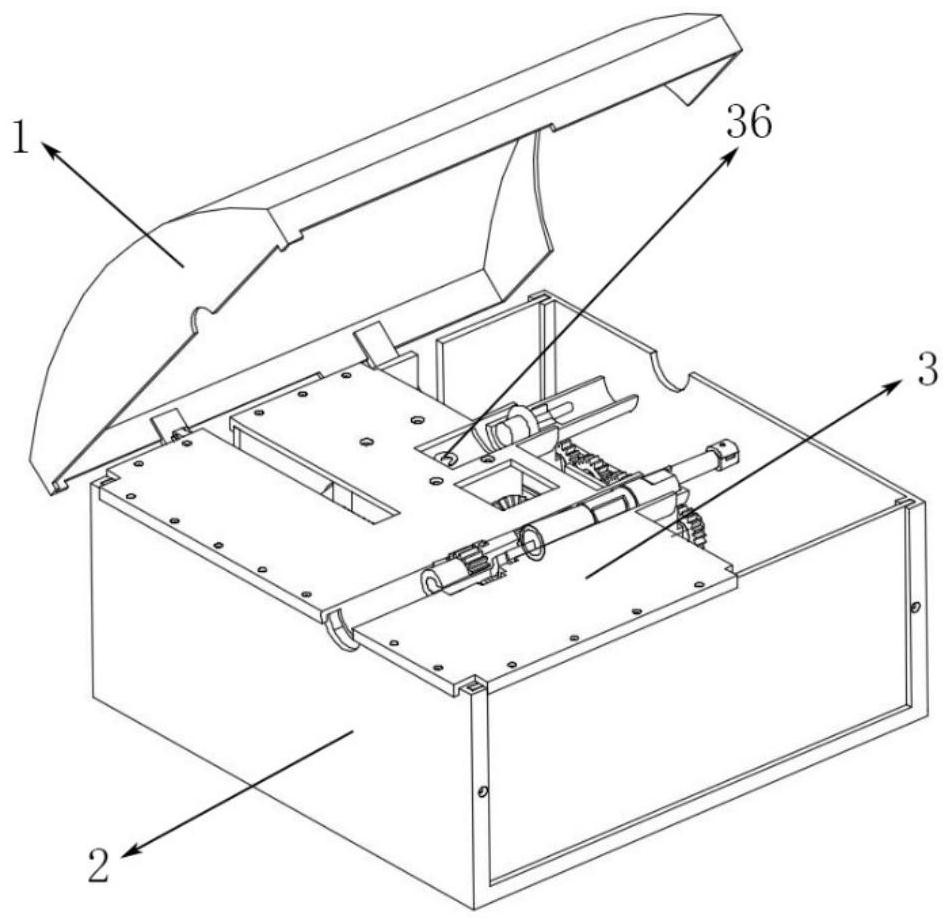 Device for automatic switching and connecting of peritoneal dialysis joints