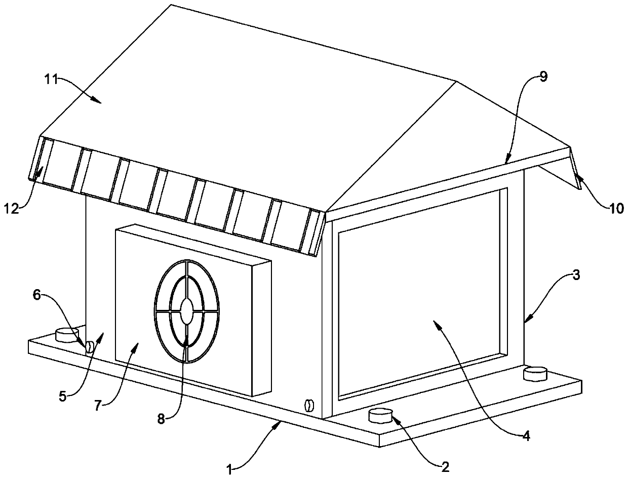 Outdoor meter protection device