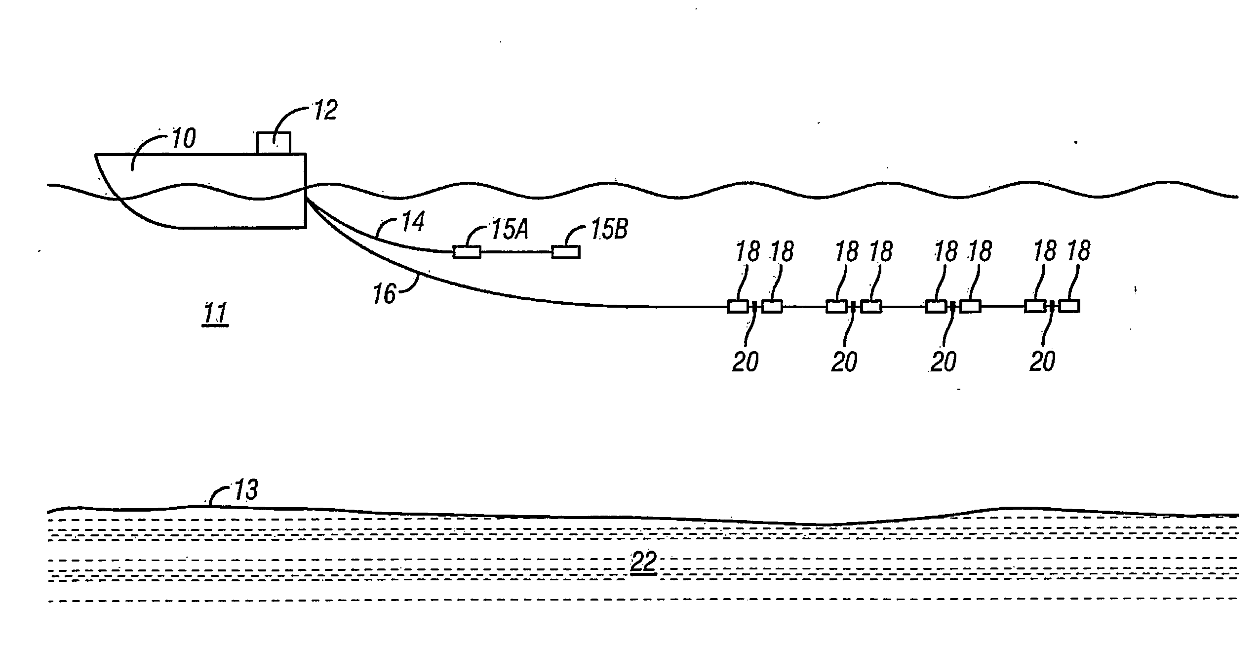 Electrical power system for towed electromagnetic survey streamers