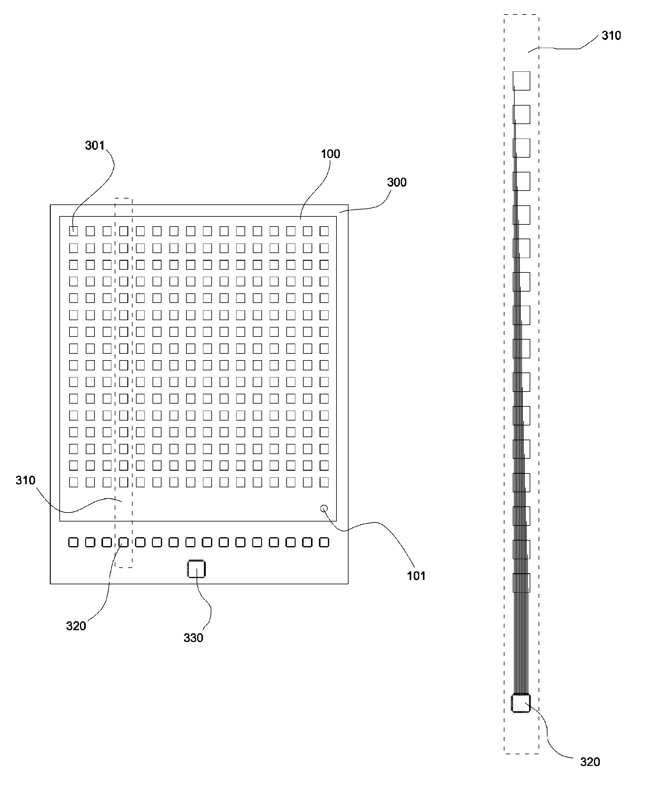 Capacitive tactile tile sensor