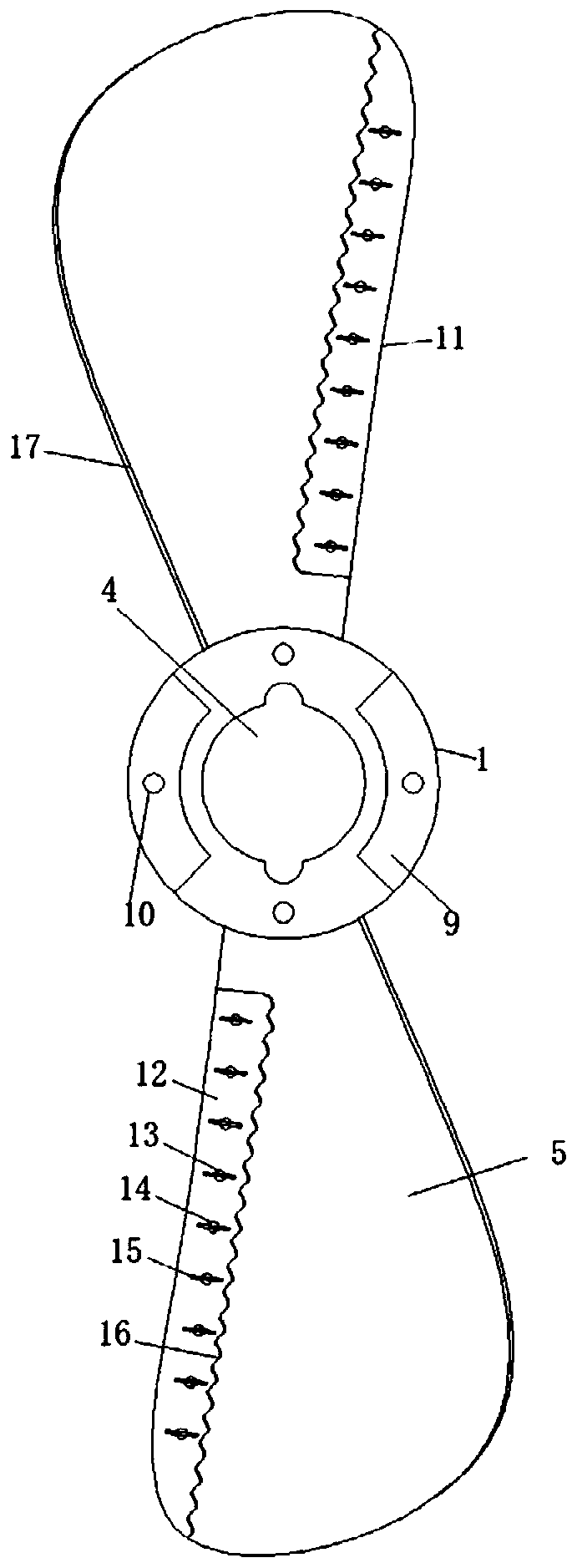 A low-loss marine propeller