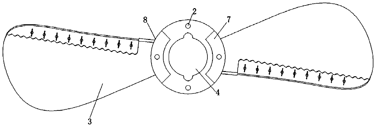 A low-loss marine propeller