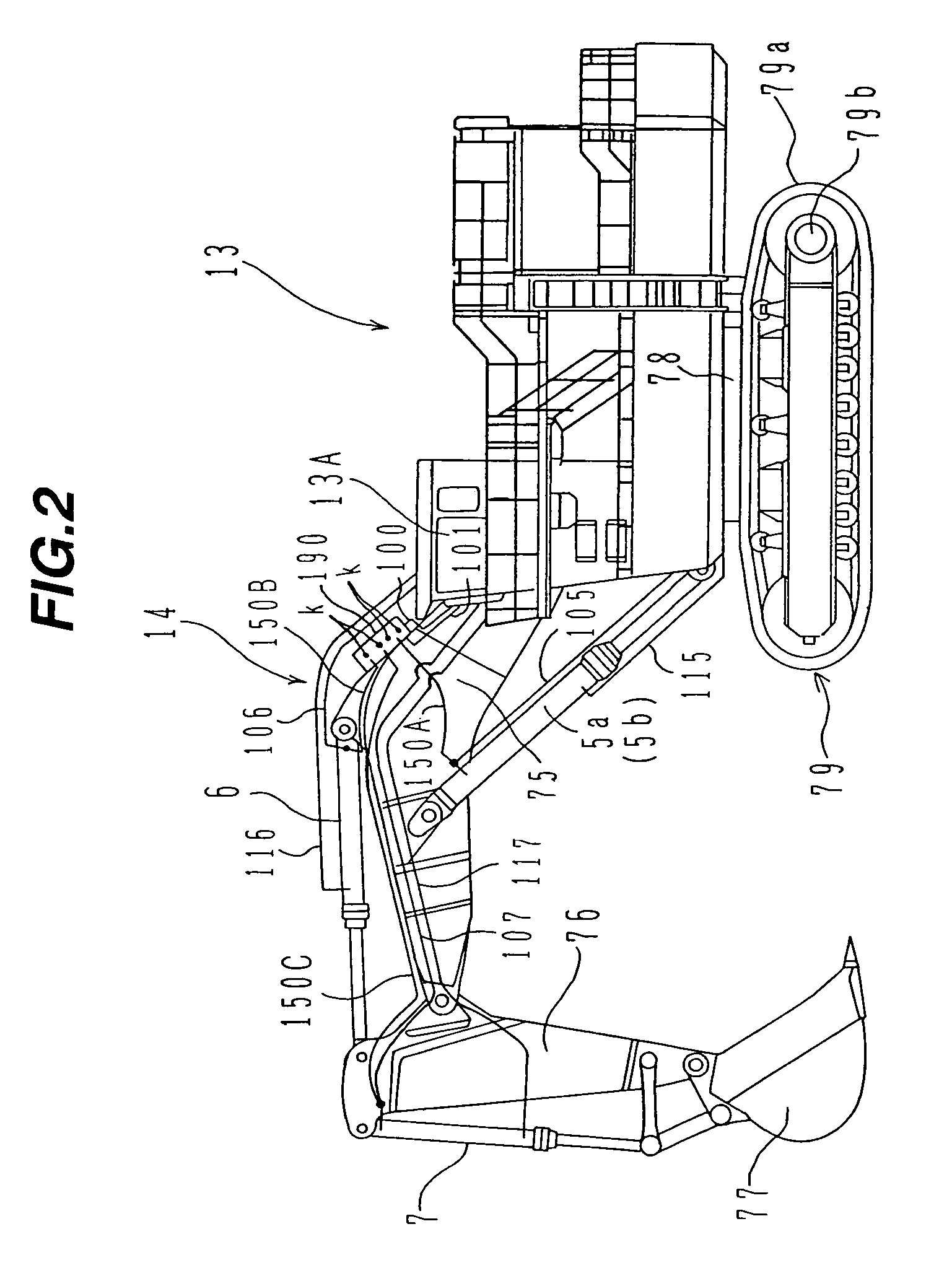 Hydraulic driving system of construction machinery