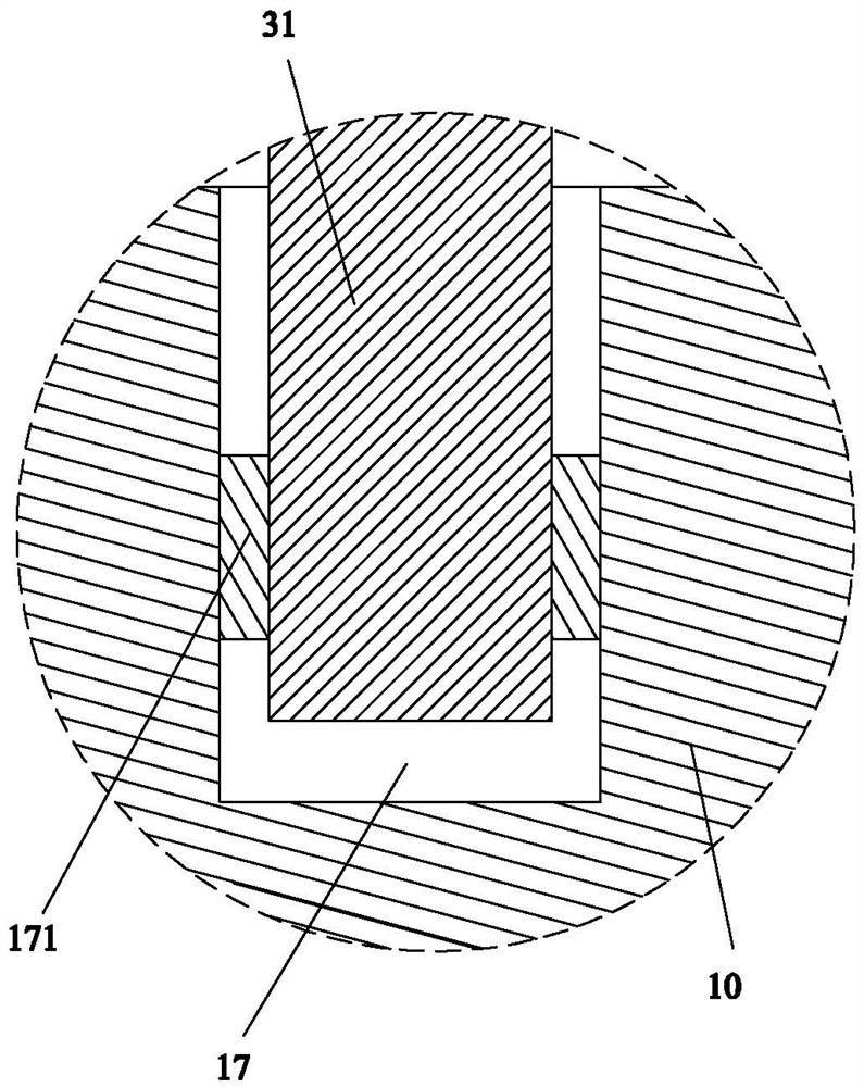 Partition control type electric blanket and switching heating method thereof