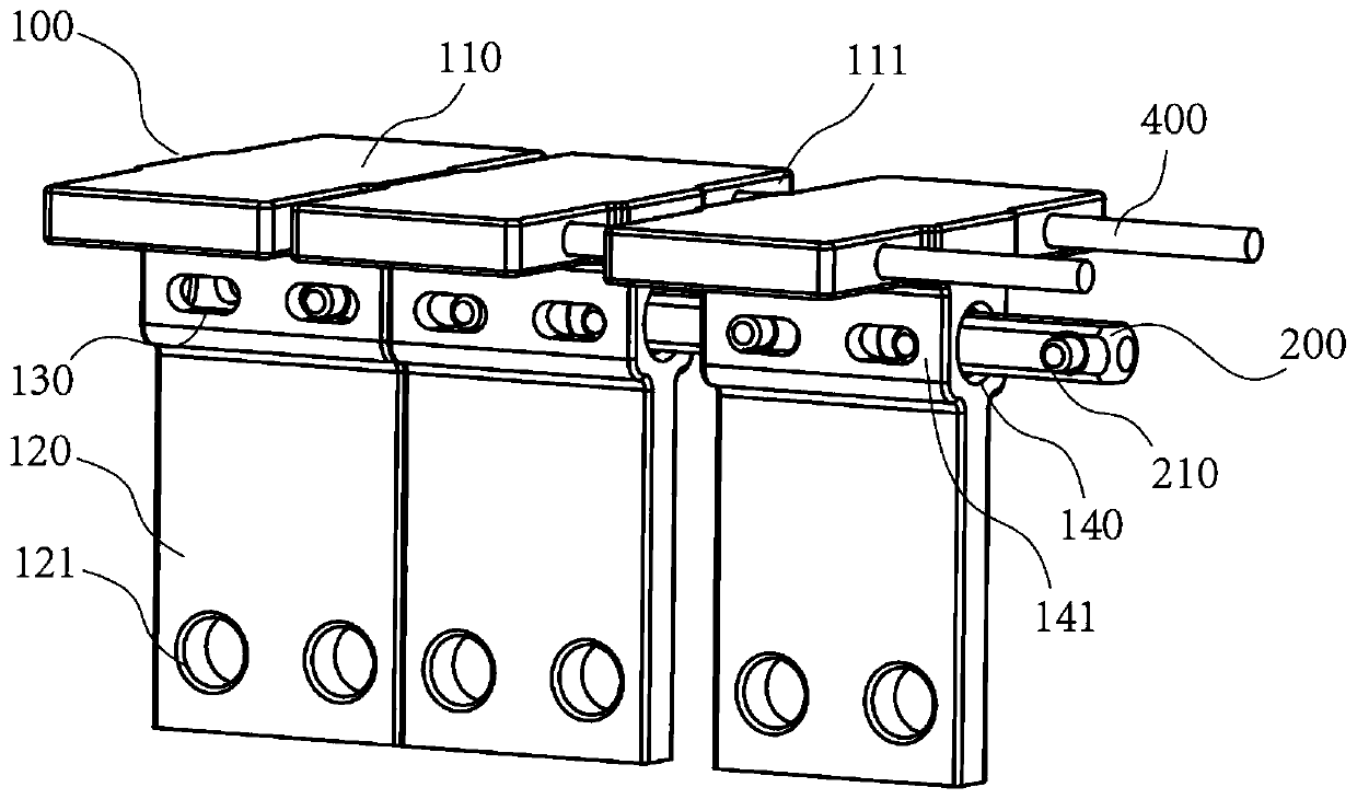 Track system for coal mine robot and omnidirectional deformation connecting structure of track system