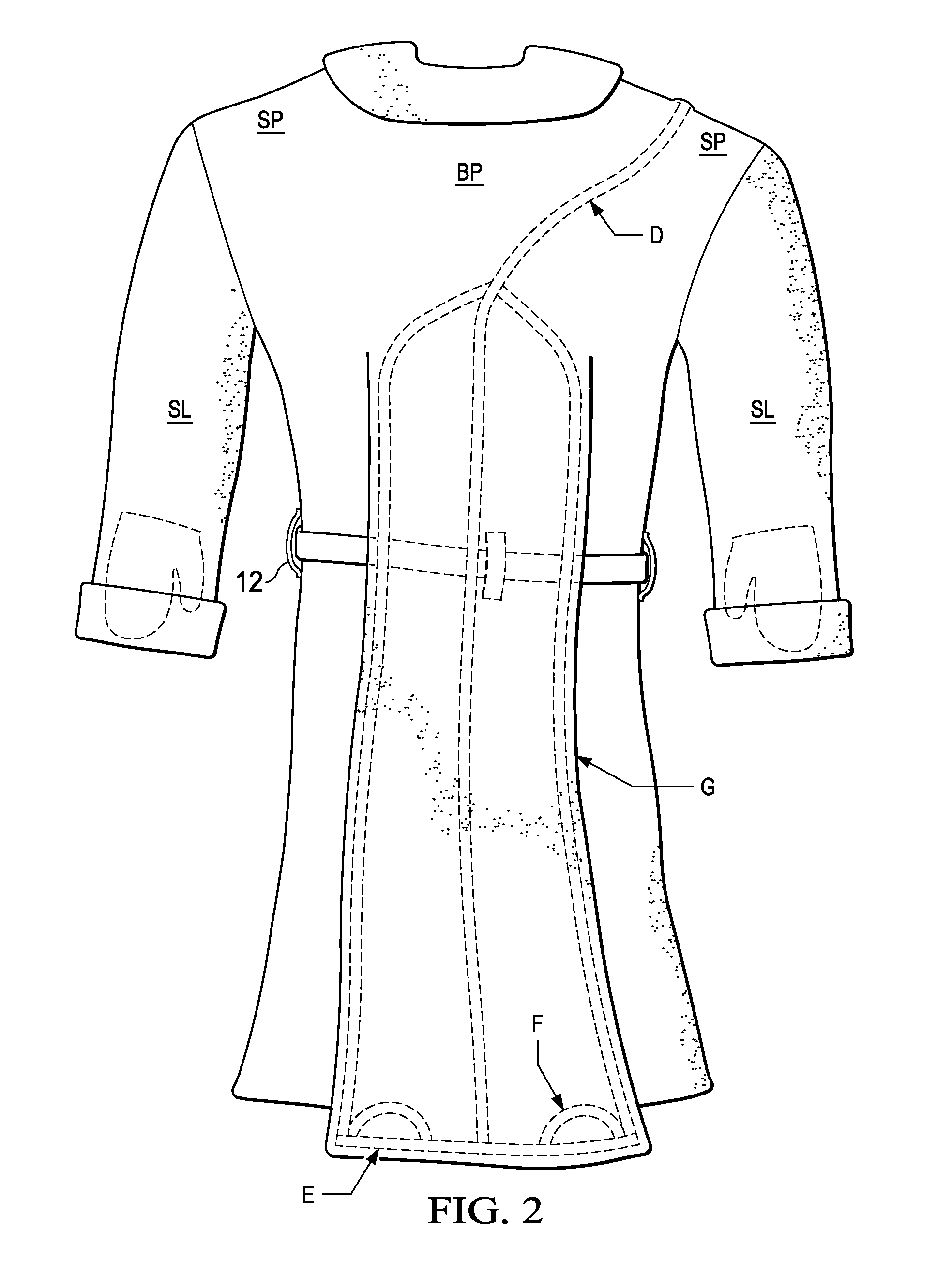 Enhanced access garment