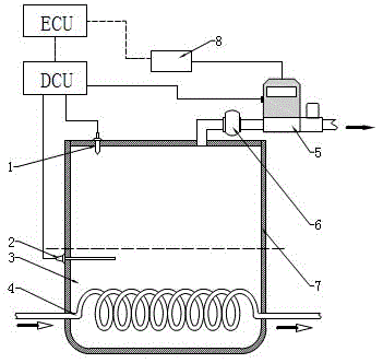 Detection method of residual ammonia gas in solid ammonia storage system based on mass flow meter