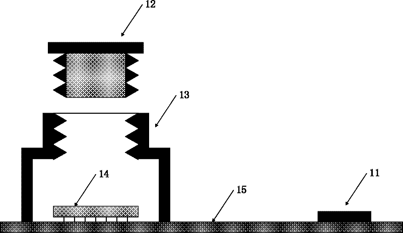 Automatic focusing method of cell phone camera module, apparatus thereof and system thereof