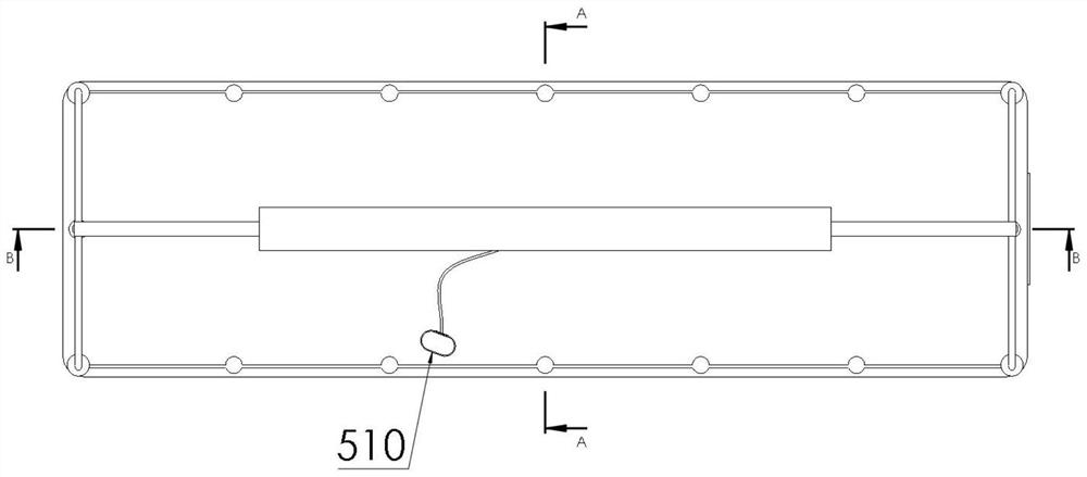 Building outer wall construction operation platform