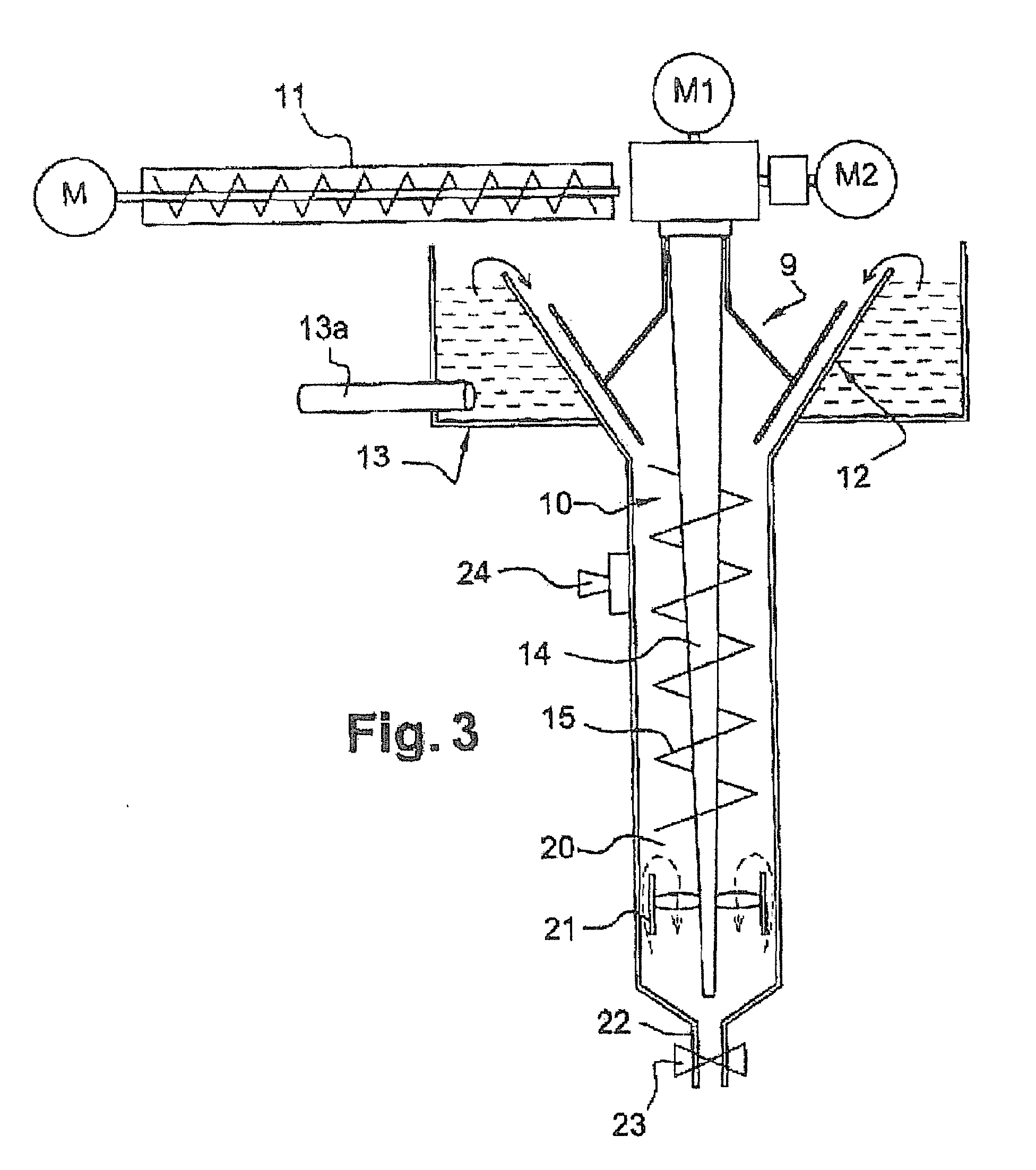 Apparatus for manufacturing set cellular cement