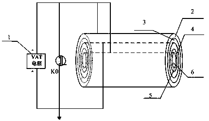 A three-ring vacuum arc thruster